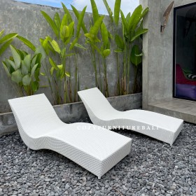 Pool Lounger Type 01 D - WHITE MK - READY