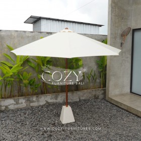Umbrella Diameter 300cm - CANVAS WHITE 