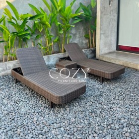 1SET SUNBED READY - JAVABROWN SR