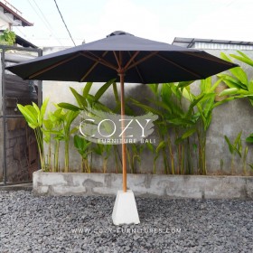 Umbrella Diameter 300cm - SUNBEAM AWNING ACRYLIC - BLACK