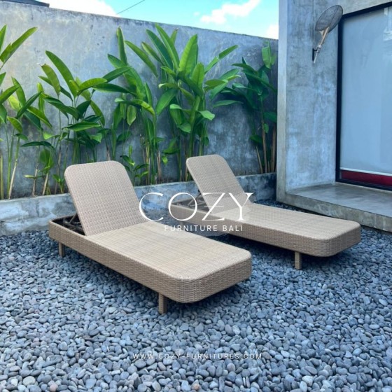 Lounger Type 49 - HONEY WICKER SR