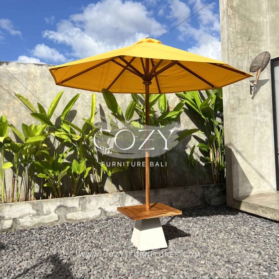 Umbrella Diameter 250cm + TOP TABLE + TERRASO HOLDER