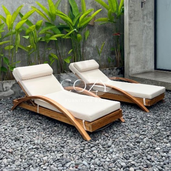 Pool Lounger Type 30 + MATTRESS CARTENZA 144