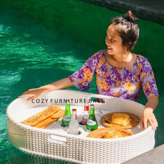 Floating Tray Oval
