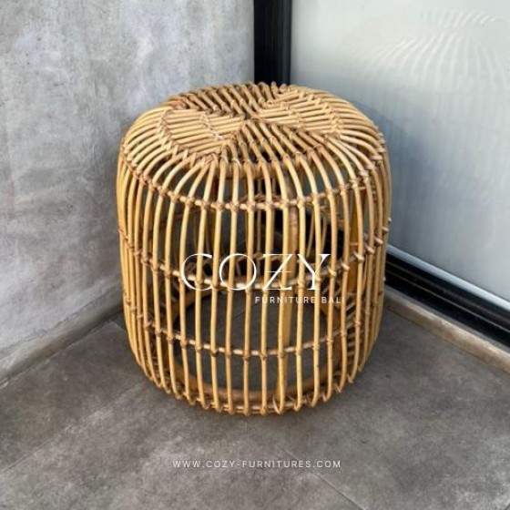 SMALL TABLE REAL/AUTHENTIC RATTAN - INDOOR