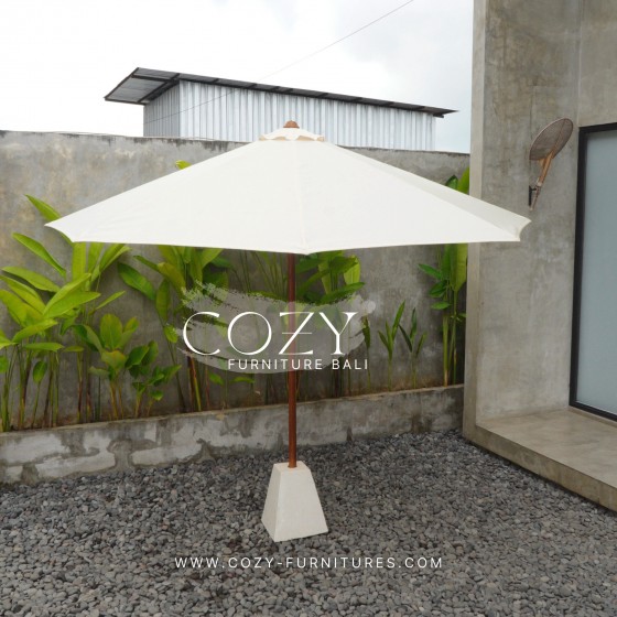 Umbrella Diameter 300cm - CANVAS WHITE 