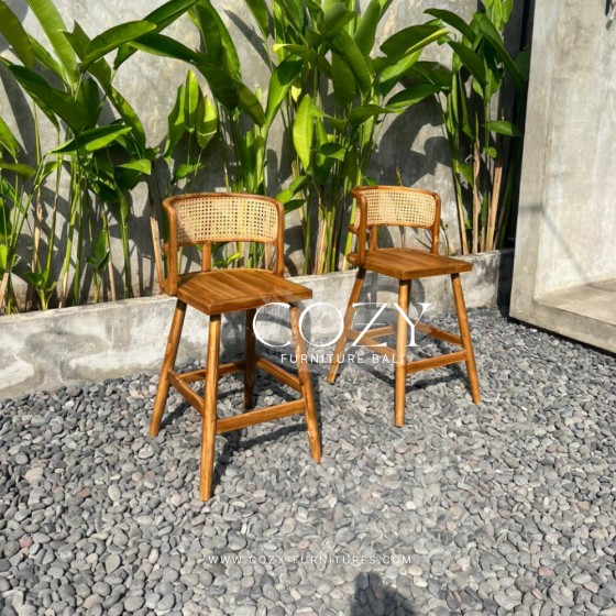 READY STOCK - BAR Chair 0097 - SEAT HEIGH 70CM